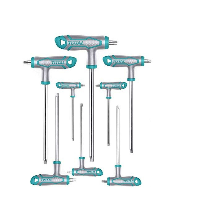 Bộ 8 chìa lục giác bông tay cầm chữ T total THHW8083