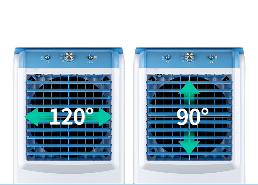 Quạt Điều Hòa Hơi Nước  HS588 Dung Tích 40L,  Máy Làm Mát Không Khí , Thiết Kế Nhỏ Gọn Hiện Đại, Tiết Kiệm Điện Gấp 10 Lần So Với Điều Hòa Bình Thường