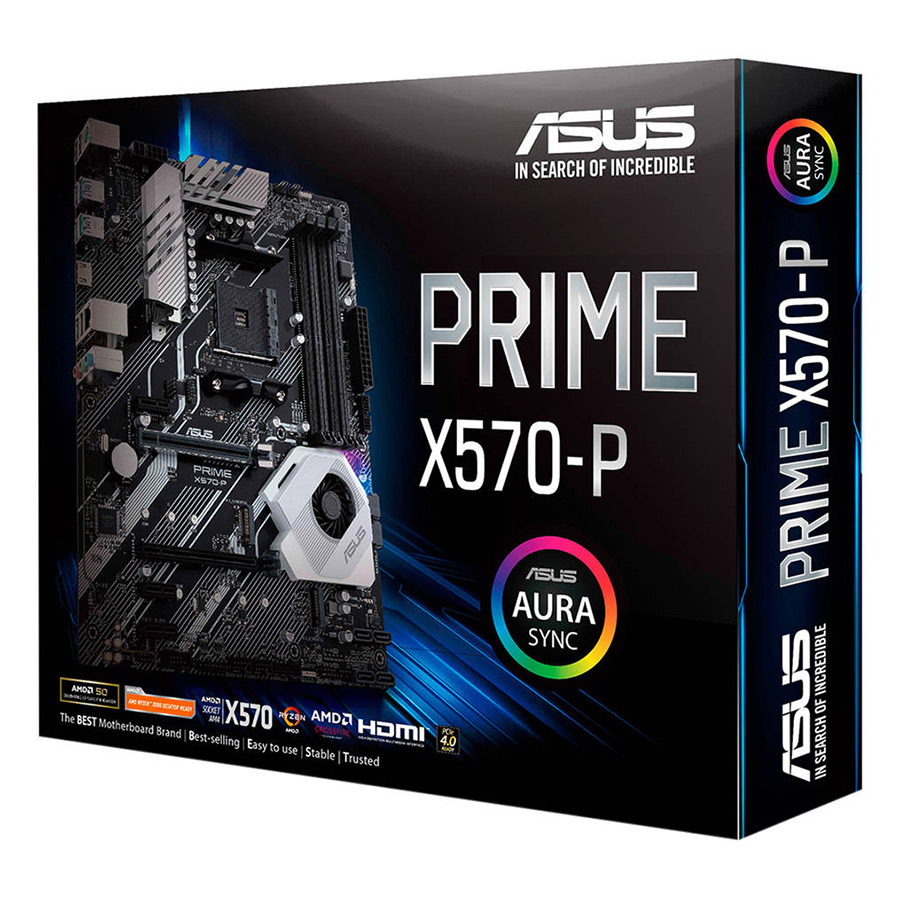 Bo Mạch Chủ Mainboard ASUS PRIME X570-P - Hàng Chính Hãng