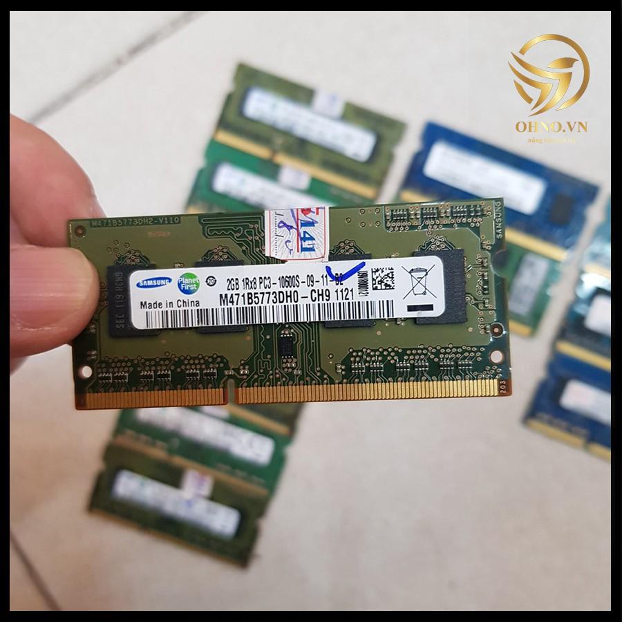 RAM Laptop Máy Tính Xách Tay 2G RAM DDR2 Bus 800 - DDR3 Bus 1333 Tốc Độ Cao Chính Hãng -