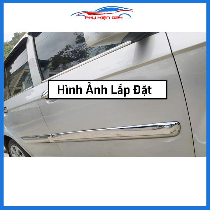 Bộ ốp nẹp sườn Getz mạ crom trang trí làm đẹp xe