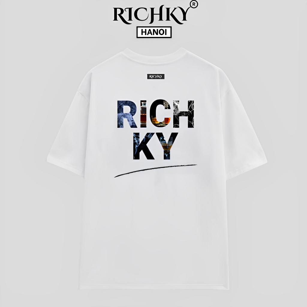 Áo Phông Local Brand Unisex Richky Rich Wine T Shirt - RKP03