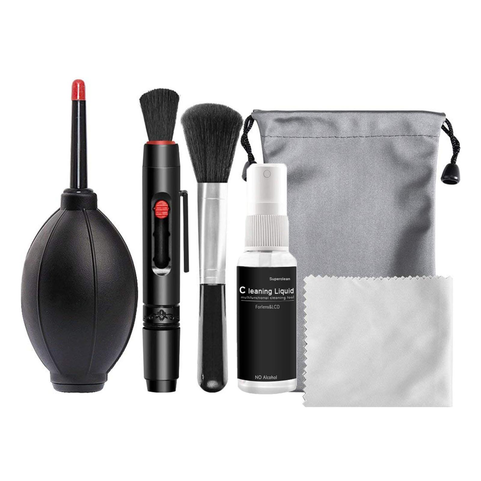 Professional Camera Sensor Cleaning Kit with Air Blower Cleaning Pen Cleaning Cloth for Camera Mobile Phone Laptop