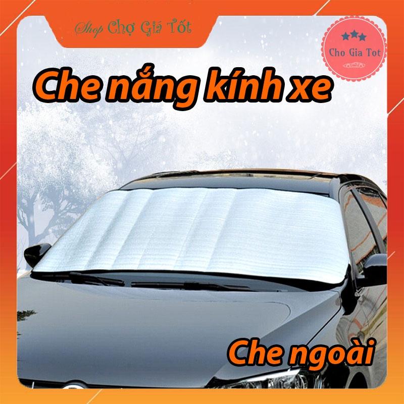 Tấm che nắng kính xe gấp gọn loại che ngoài xe