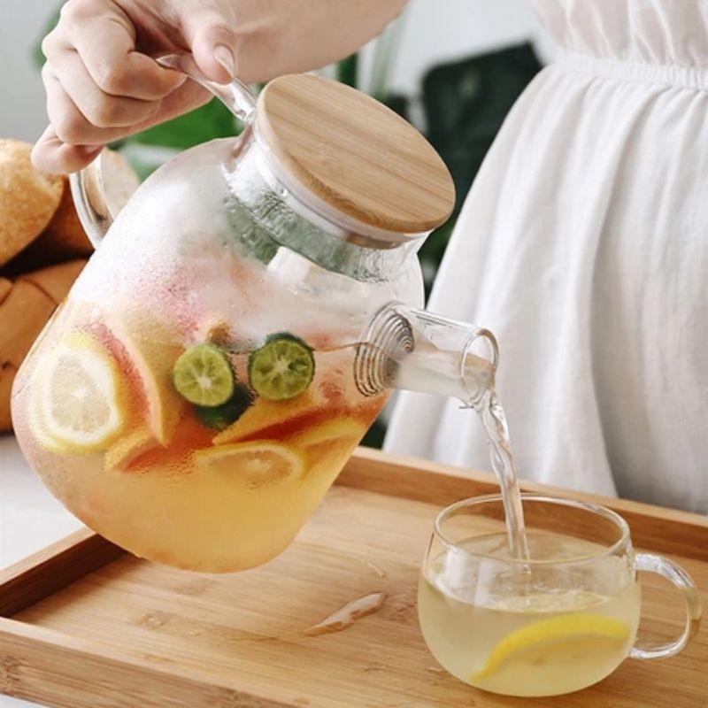 Bộ 1 Bình 6 Cốc Kèm Khay