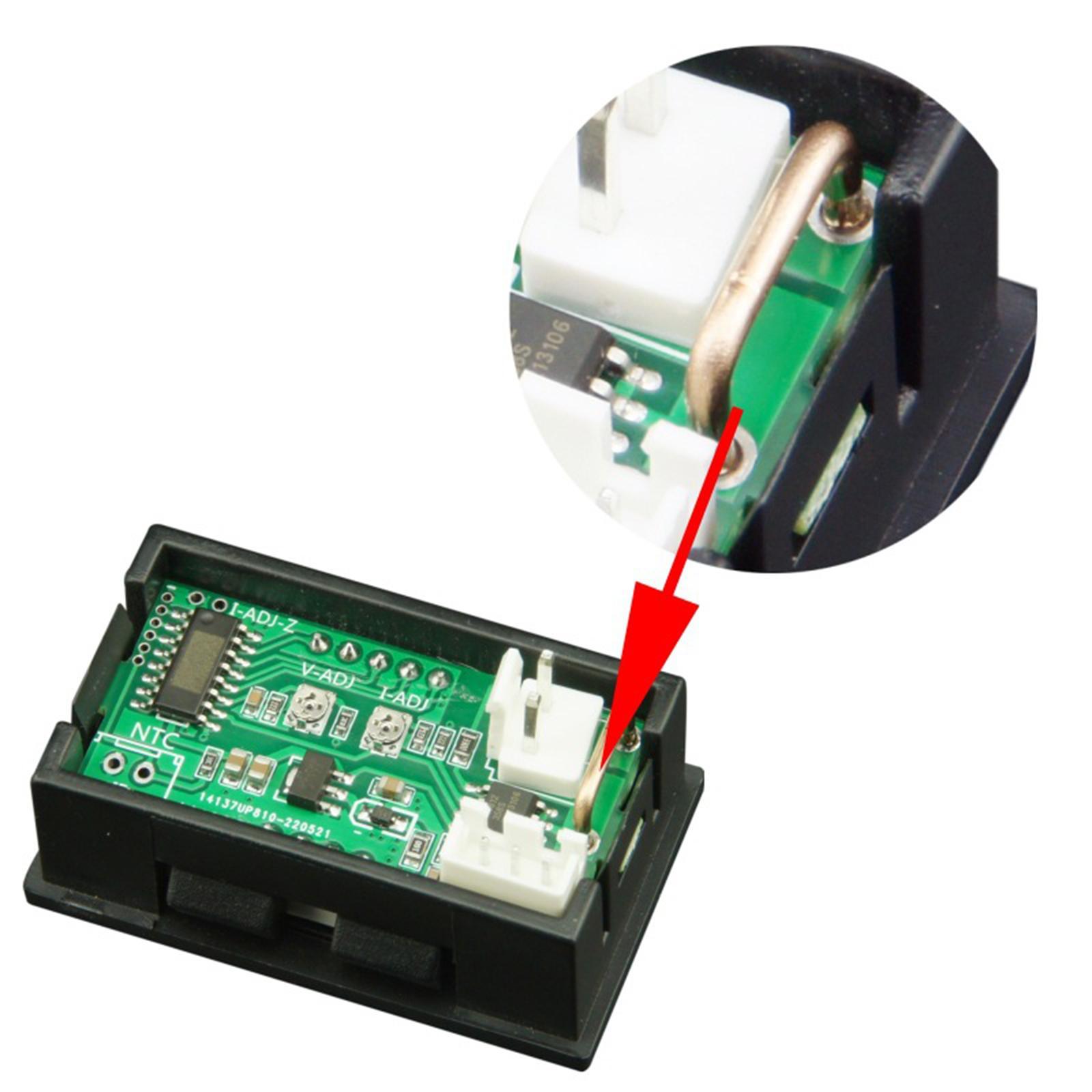 Mini DC Digital Multimeter Car Current Monitor Tester DC4~30V Digital Voltmeter Ammeter