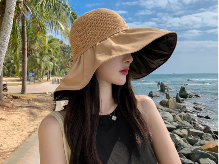 Mũ chống nắng vành to thời trang, nón rộng vành nữ cao cấp