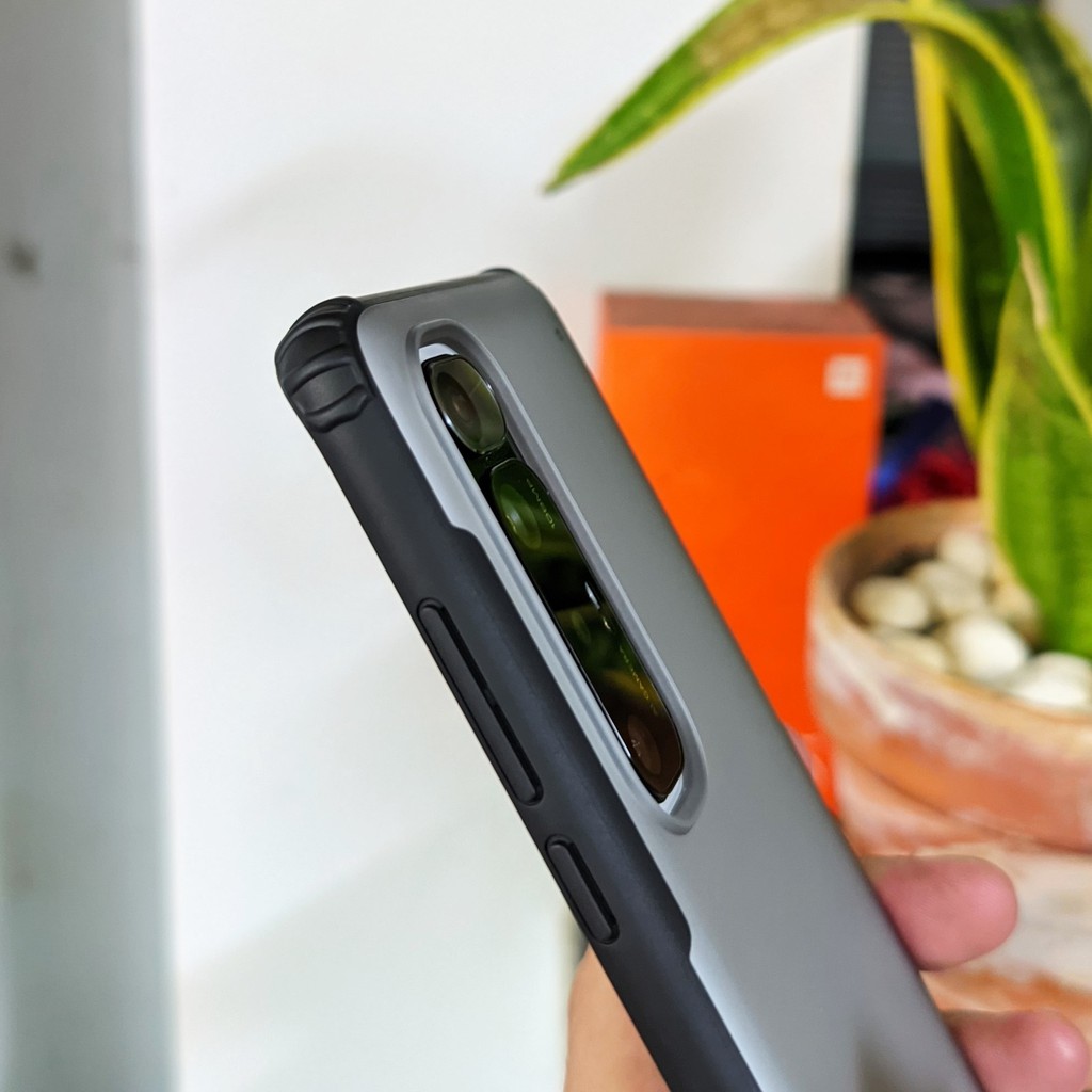 Ốp lưng xiaomi 10s chống sốc bảo vệ camera chống vân tay nhám viền màu ver 2 phụ kiện huỳnh tân store