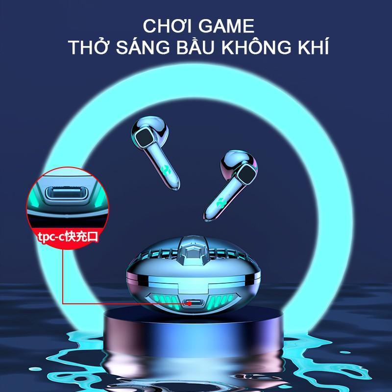 Tai nghe chơi game không dây TWS có micro chống thấm nước và chống rơi thích hợp cho Huawei Xiaomi Samsung Apple Android