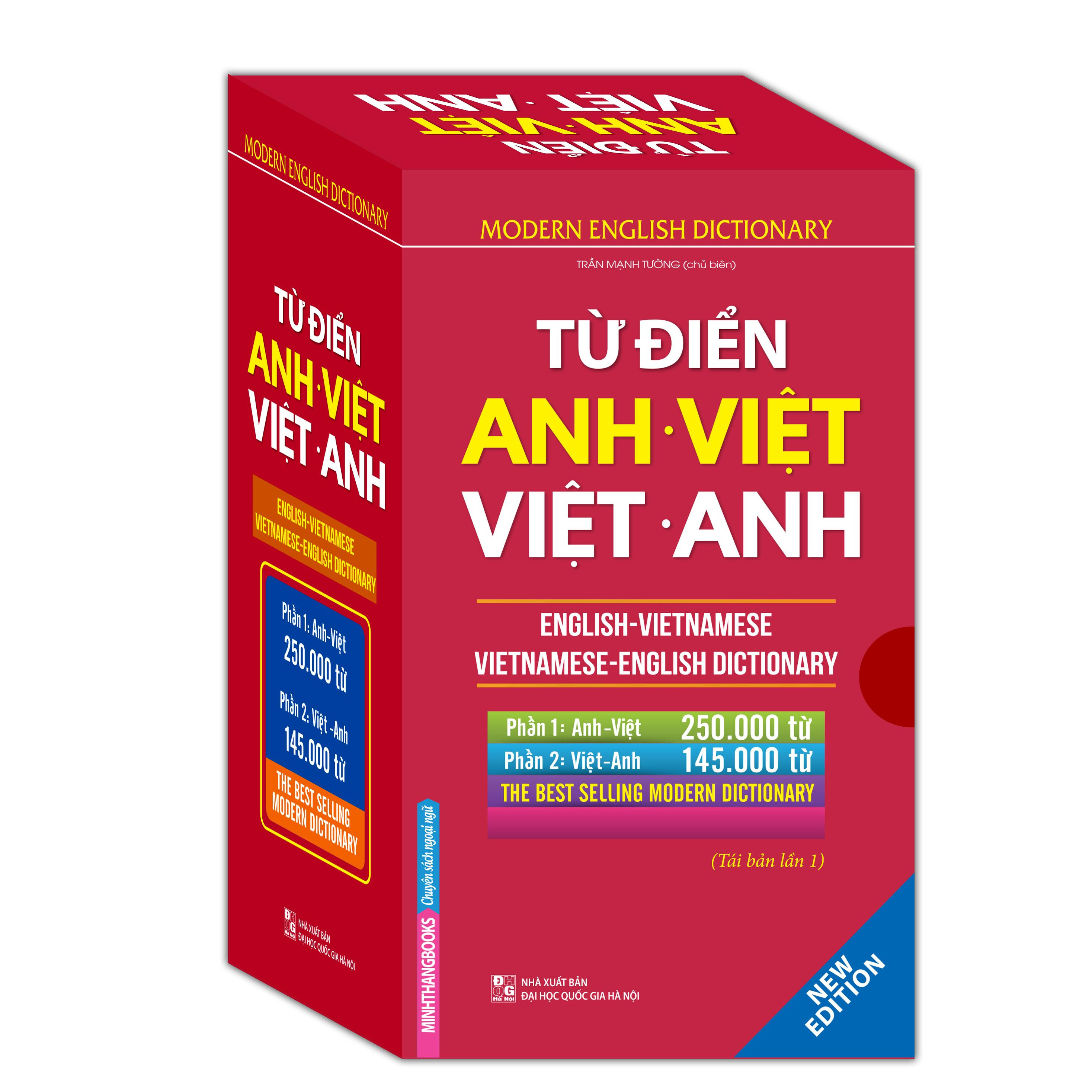 [BÌA MỀM] Từ Vựng Anh Việt - Việt Anh (Sách Học Từ Vựng Siêu Tốc Dành Cho Người Việt Học Tiếng Anh / Tặng Kèm Bookmark Green Life)