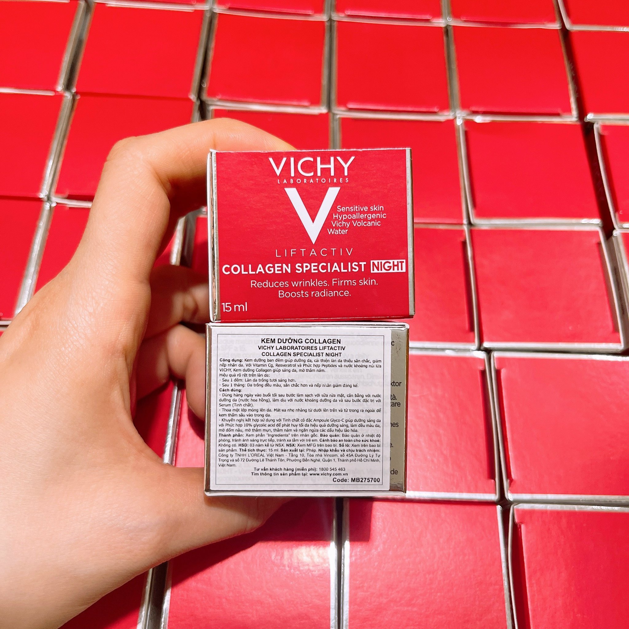 Kem chống lão hóa Vichy Liftactiv Collagen Specialist 15ml