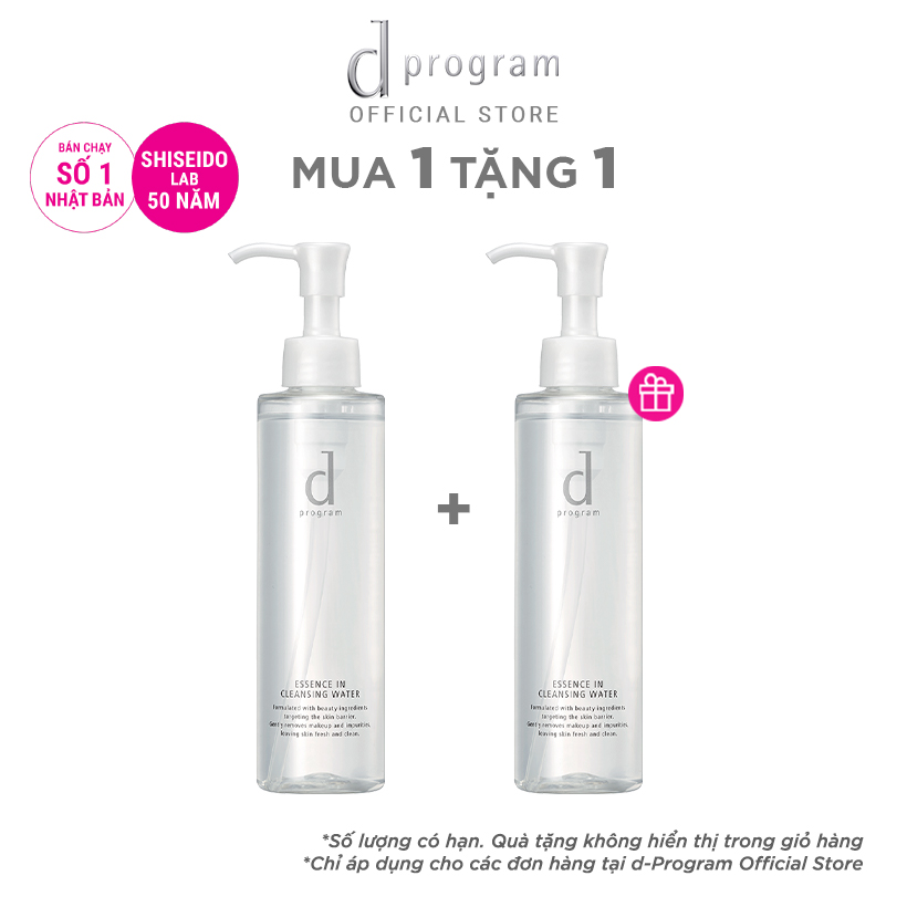 Combo 2 Nước Tẩy Trang dProgram Dưỡng Da 180ml