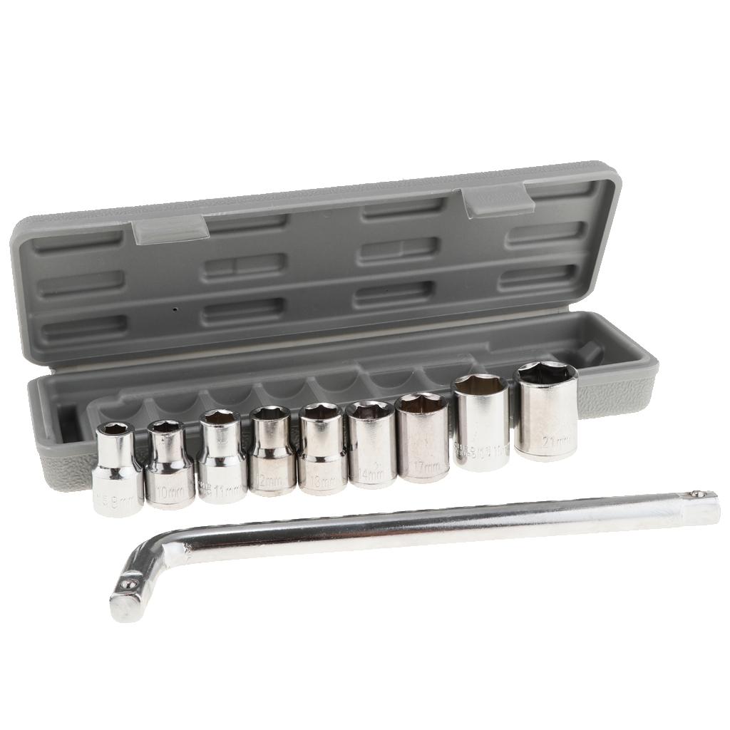 Metal Wrench Socket Set Car Tools For Automotive Motorcycle Repair