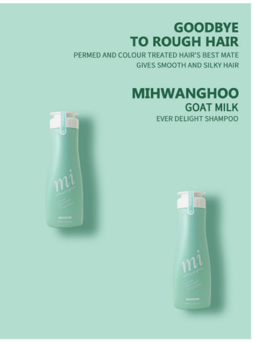 Dầu gội phục hồi tóc hư tổn xỉn màu Hàn Quốc MIHWANGHOO chiết xuất từ sữa dê - Hàng nhập chính hãng