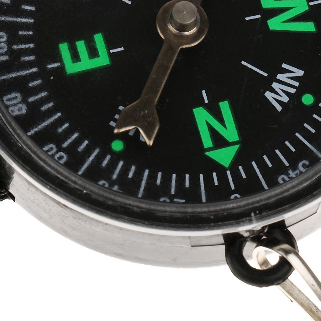 Multifunction Wrist Compass Outdoor Camping Survival Strap Band Bracelet