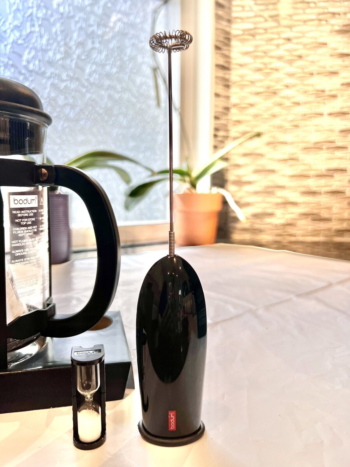 Máy tạo bọt Bodum Schiuma dùng pin AA-3040-01 | Hàng chính hãng