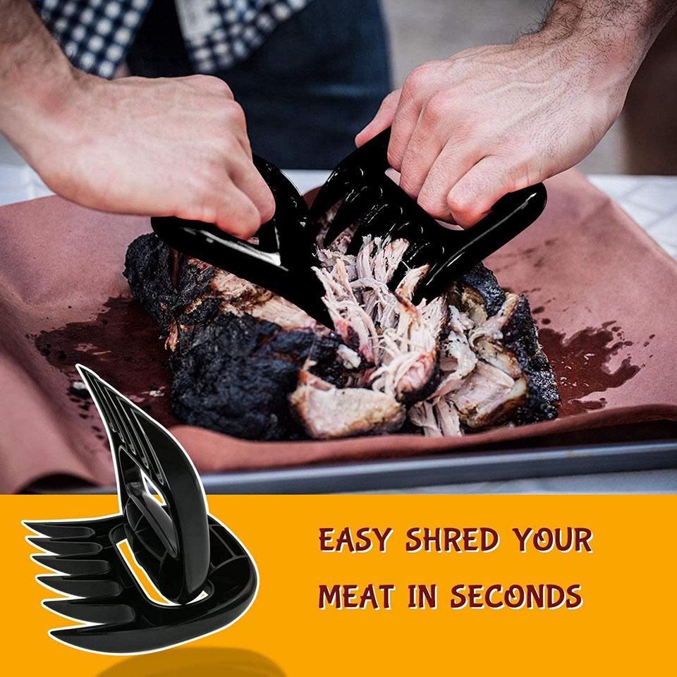 Dụng cụ vuốt cắt thịt BBQ có tay cầm chịu nhiệt