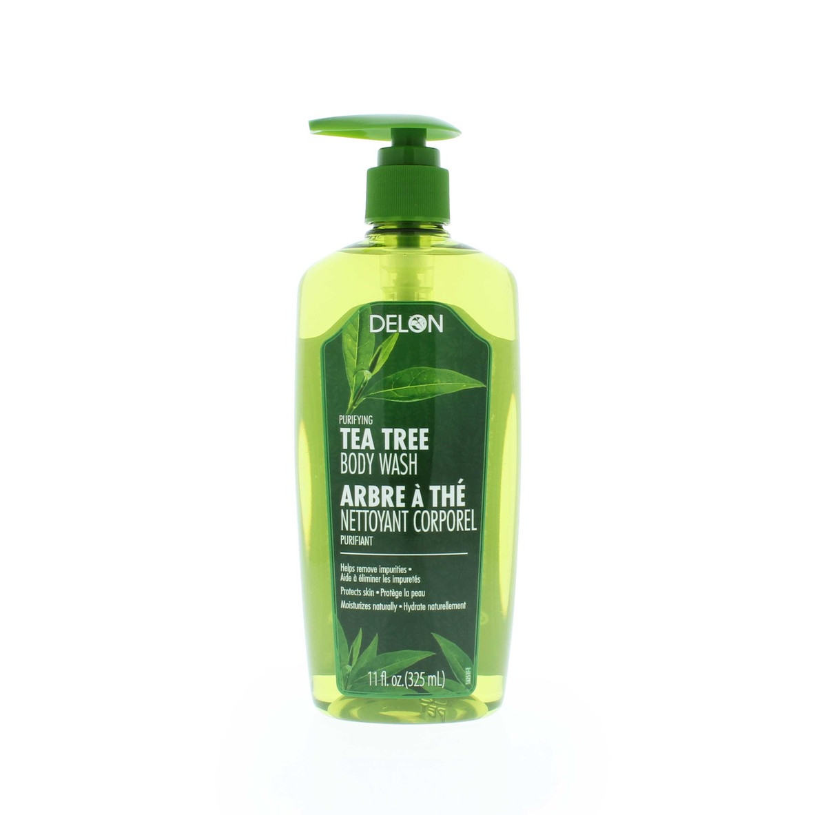 Sữa tắm DELON chiết xuất tinh dầu cây tràm trà dung tích 325ml - DELON Tea Tree Body Wash 325ml