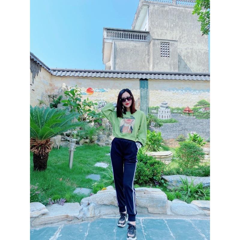 Bộ thể thao đũi viền kẻ sale 290k->210k