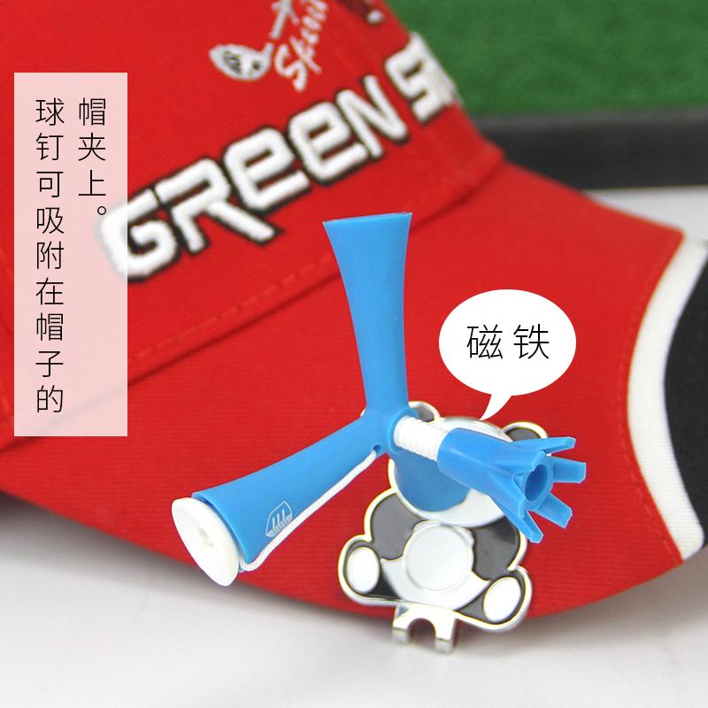 1 pc chân máy golf tee với chiều cao gói tự điều chỉnh tees golf tự đứng đào tạo phụ kiện thể thao phụ kiện 4 màu cam màu đỏ Color: blue
