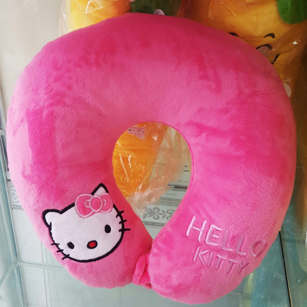 Gối Chữ U Mèo Hello Kitty U11 (Màu Hồng)