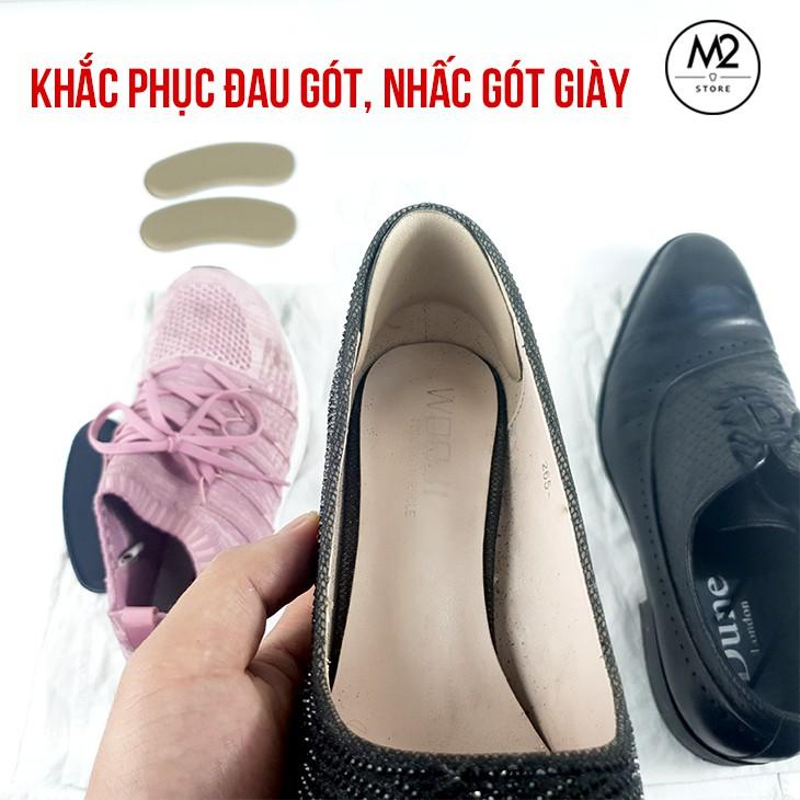 Miếng Lót Gót Giày Nam Nữ - Chống Đau Gót, Nhấc Gót C01X (Bộ 2 miếng)