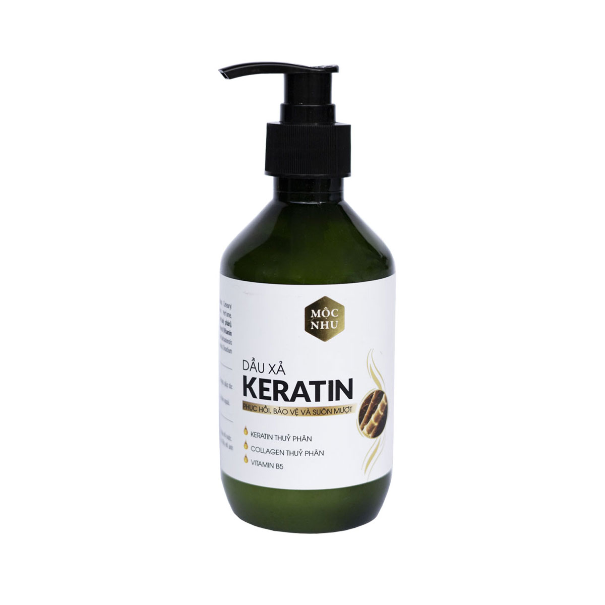 Dầu xả Keratin Mộc Nhu 300ml nuôi dưỡng tóc phục hồi tóc hư tổn