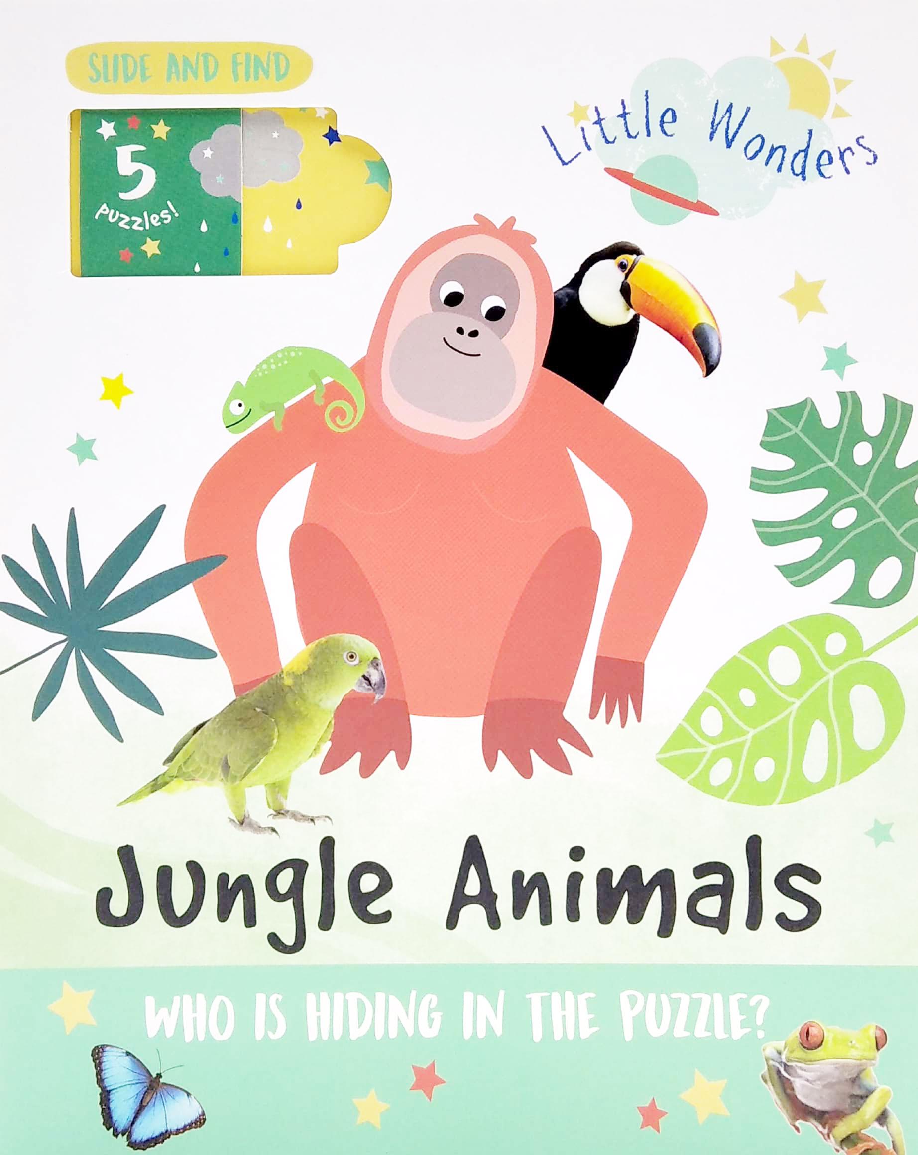 Little Wonders: Jungle Animals - 5 Puzzles