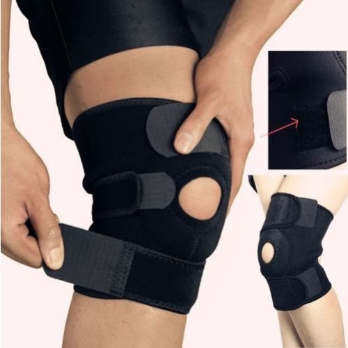 Miếng Đệm Bảo Vệ Đầu Gối Thể Thao Co Giãn Có Khóa Dán, Dụng Cụ Bảo Vệ Đầu Gối - Hàng chính hãng ( Số lượng 1 chiếc)