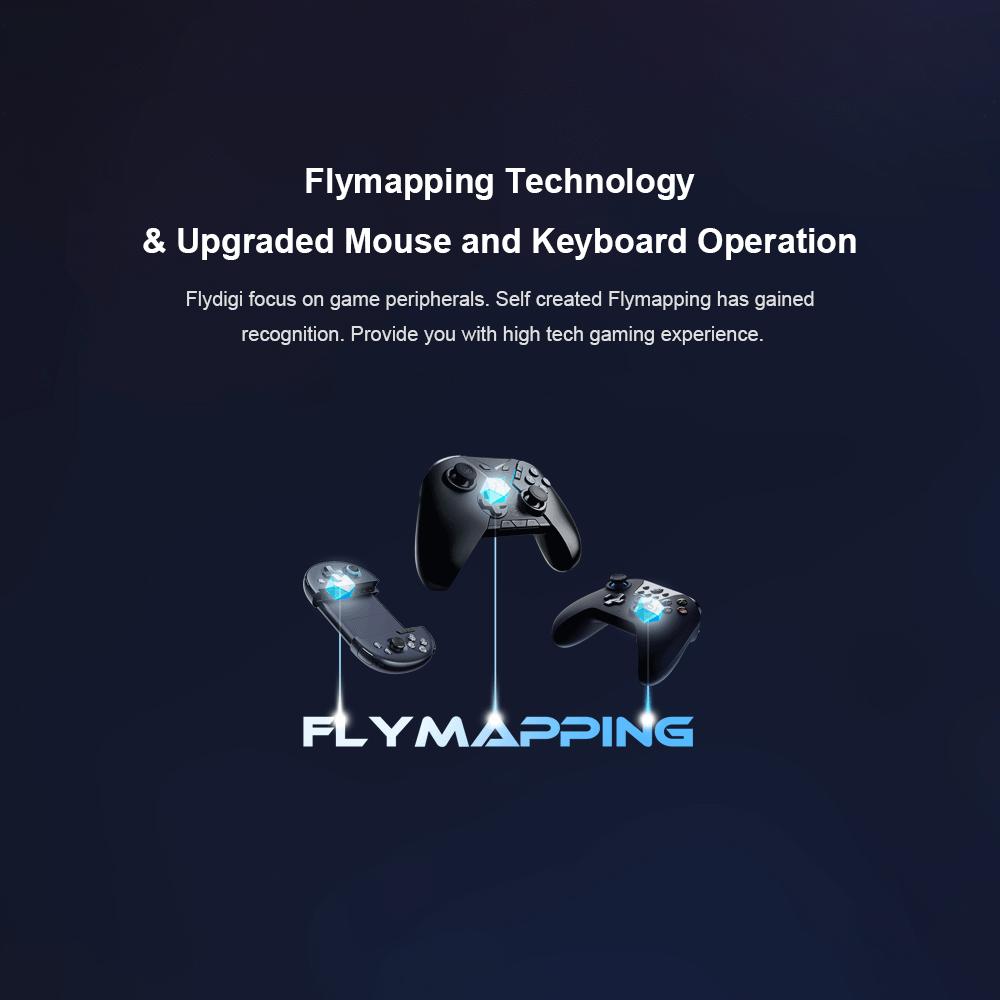 Cổng chuyển đổi Flydigi Q1 nhỏ gọn, Độ trễ thấp, bluetooth 4.0 Tương thích với bàn phím, chuột