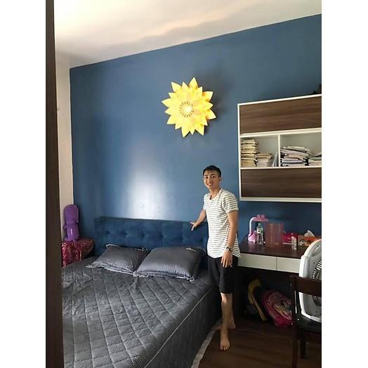 Đèn gỗ trang trí hoa sen - biểu tượng đèn gỗ Việt - Decor nhà cửa