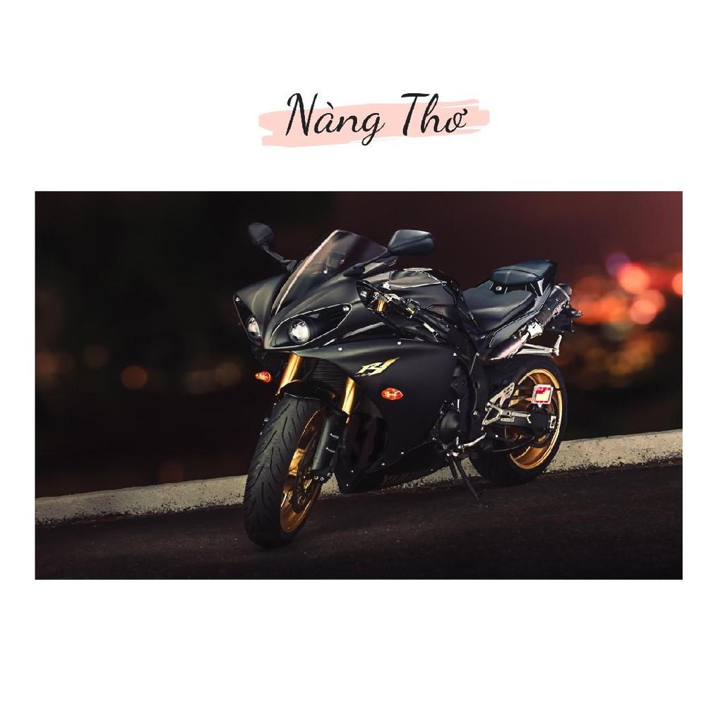 HÌNH XE MOTO NHIỀU KÍCH THƯỚC DÁN TƯỜNG_DECAL VIP