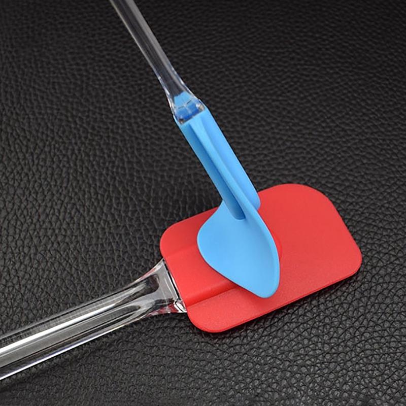 Muỗng trộn bột bằng silicon dạng thẳng tiện dụng dùng để làm bánh