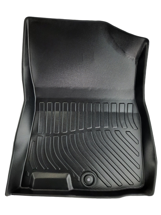 Thảm lót sàn xe ô tô Hyundai Elantra 2017- nay Nhãn hiệu Macsim chất liệu nhựa TPV cao cấp màu đen