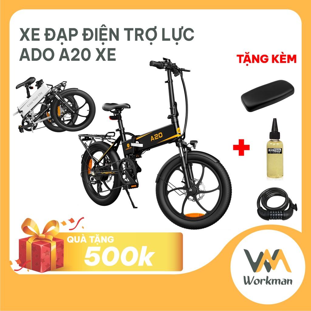 Xe Đạp Điện Trợ Lực ADO A20 XE - Gấp Gọn - Tốc Độ Tối Đa 35km/h