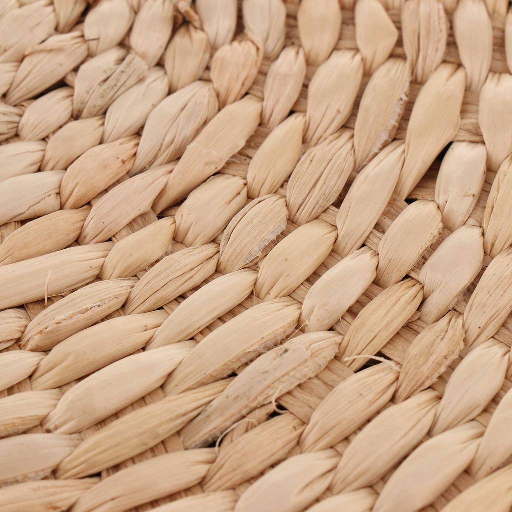 2 12'' Japanese Straw Tatami Floor Cushion Mat Futon Flat Meditation Cushion
