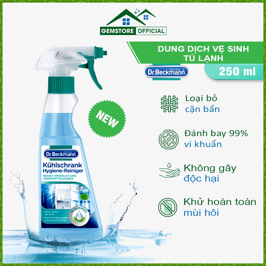 Dung dịch vệ sinh tủ lạnh khử mùi DR.Beckmann