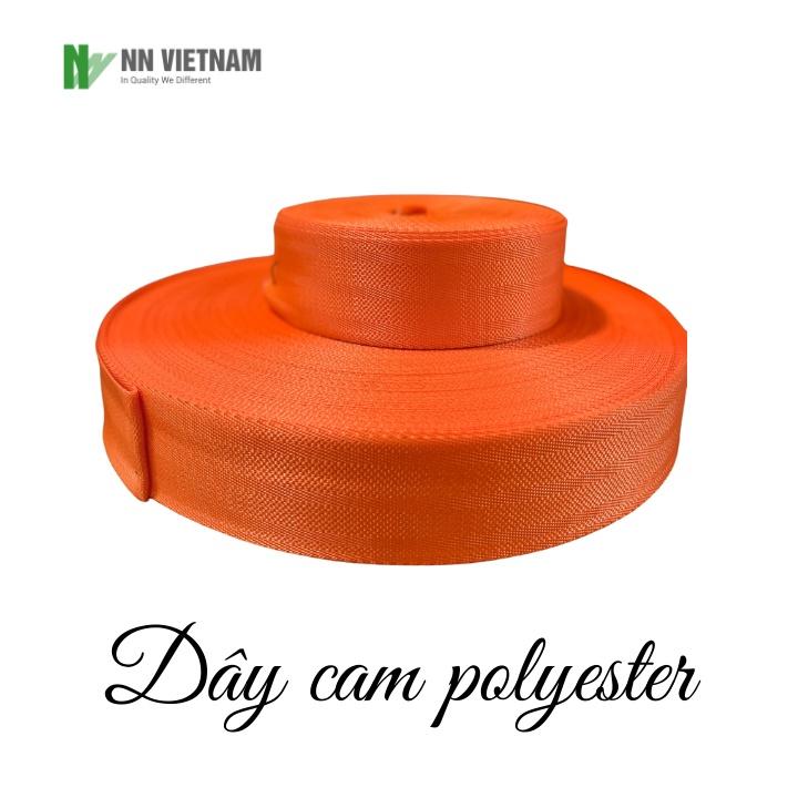 DÂY BẸ CAM POLYESTER PHẢN QUANG