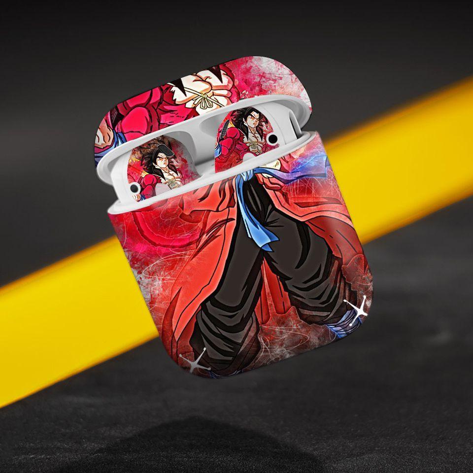 Miếng dán skin cho AirPods in hình Dragon Ball - Goku Super Saiyan 5 - 7vnr81