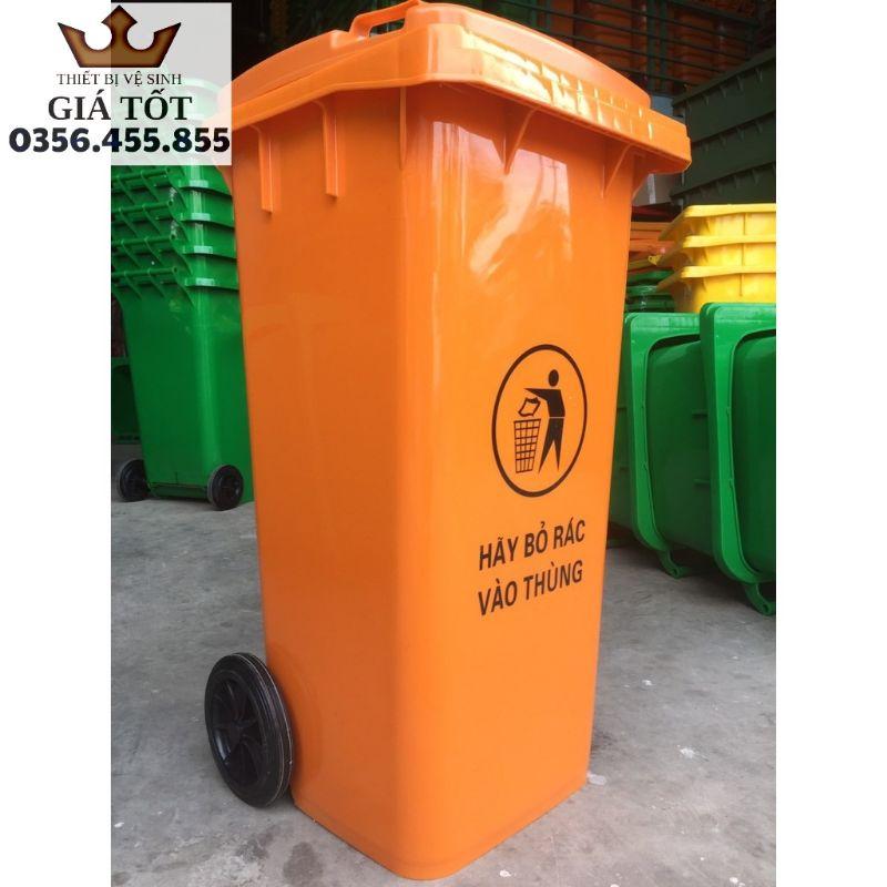 Thùng rác nhựa công cộng 240L ( hàng nhập khẩu )