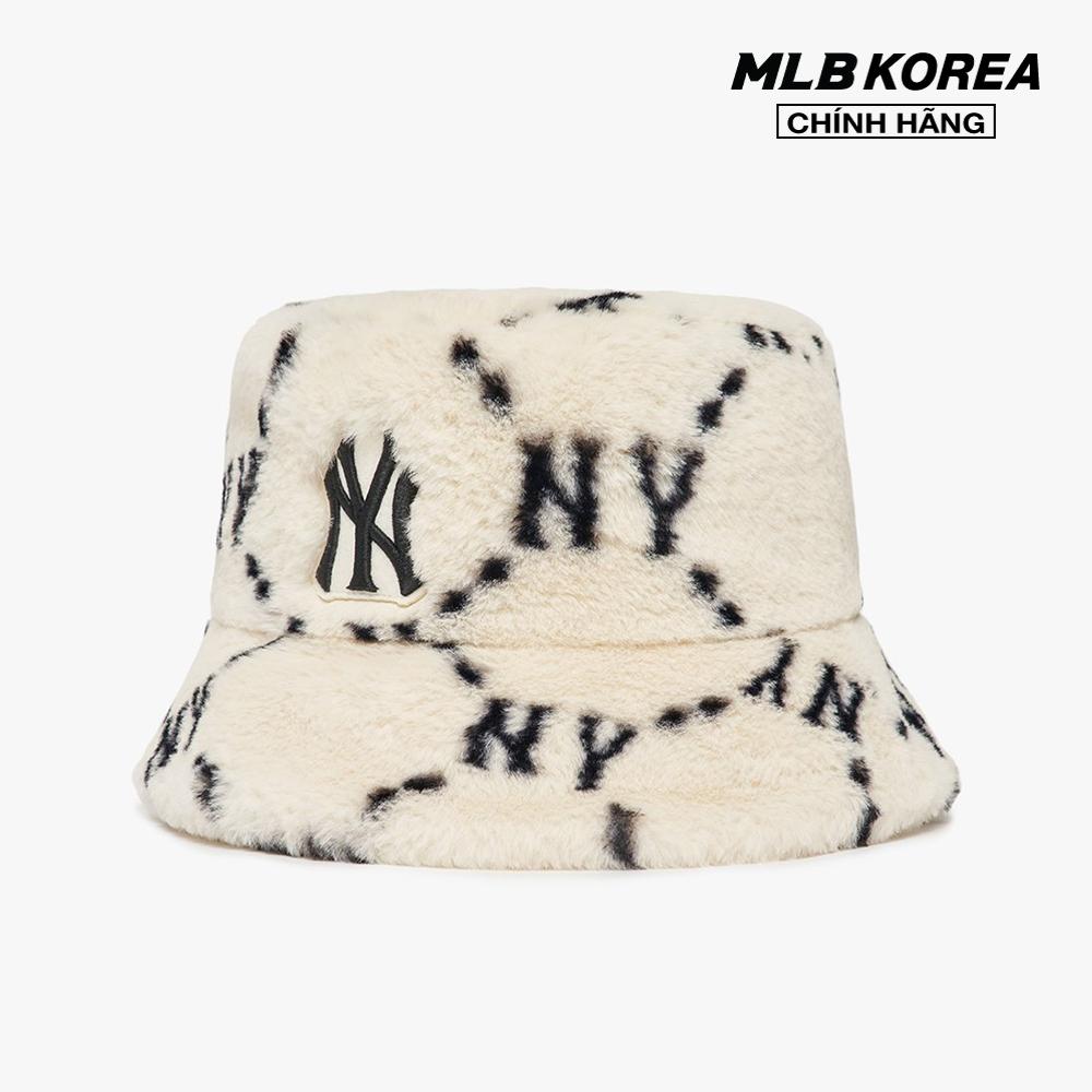 MLB - Nón bucket vải lông Dia Monogram 3AHTMF226