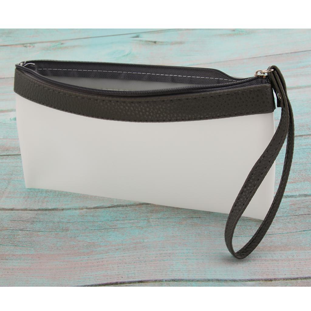 Modern Zipper Pen Bag Pencil Case Cosmetic Pouch Brush Storage Bag