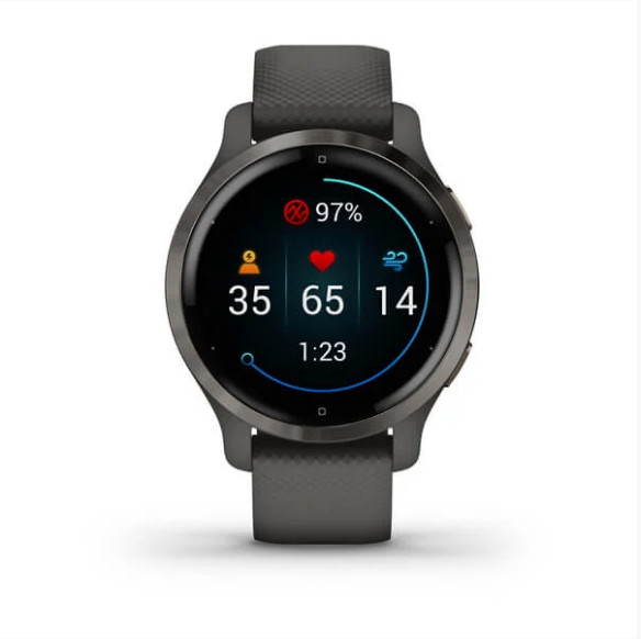 Đồng hồ thông minh GARMIN Venu 2S, GPS, Wi-Fi, KOR/SEA - Hàng Chính Hãng