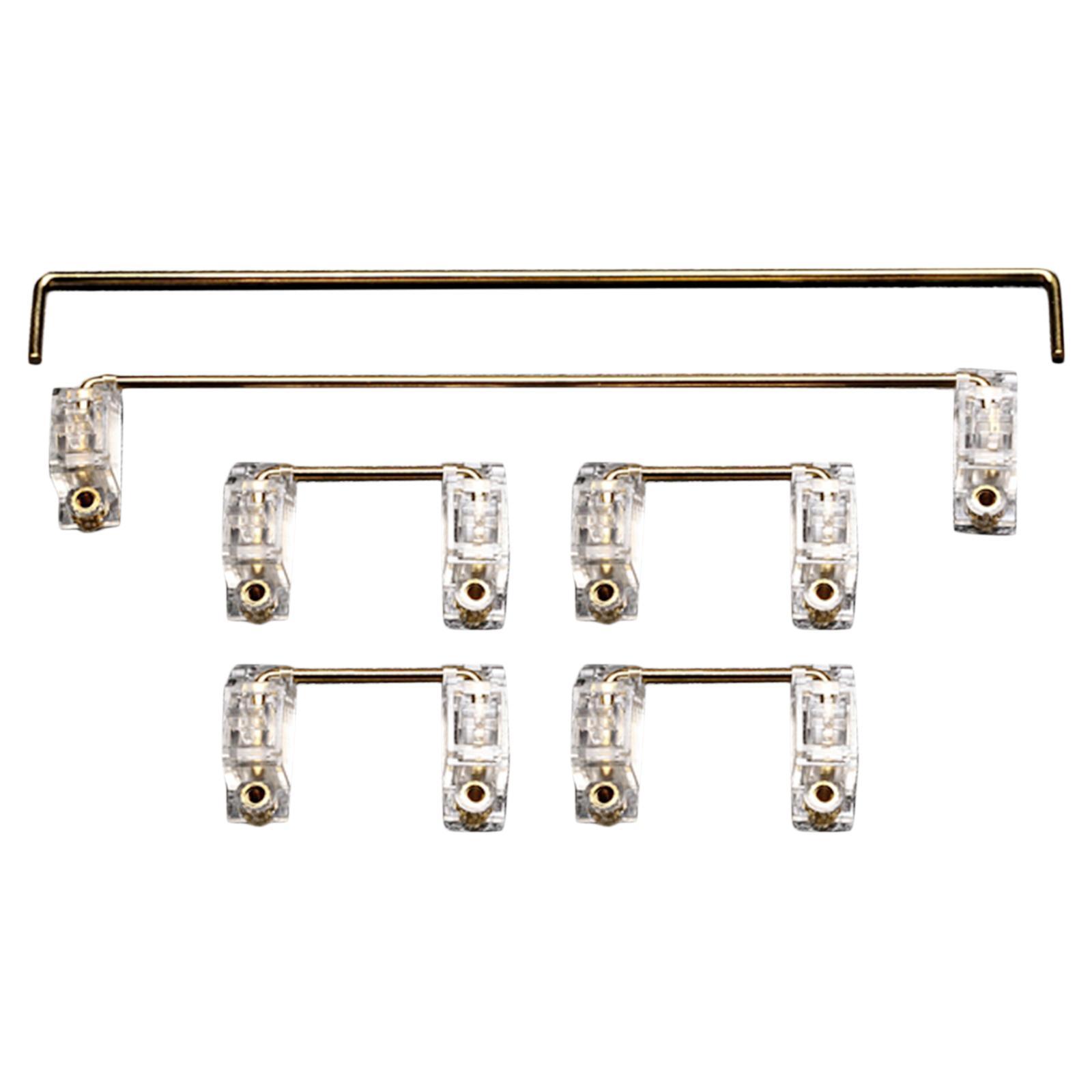 Clear  Mount Stabilizers for Mechanical Keyboard 60 or 87 Keys