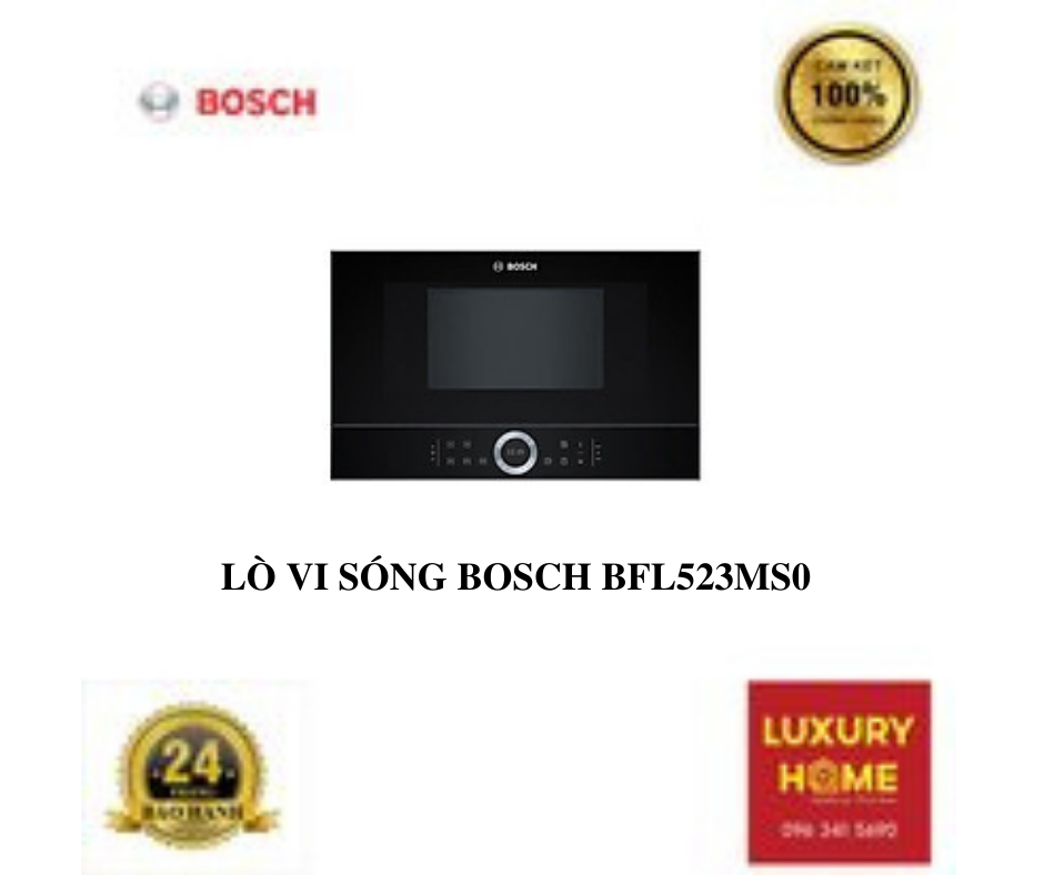 LÒ VI SÓNG BOSCH BFL523MS0 - Hàng chính hãng