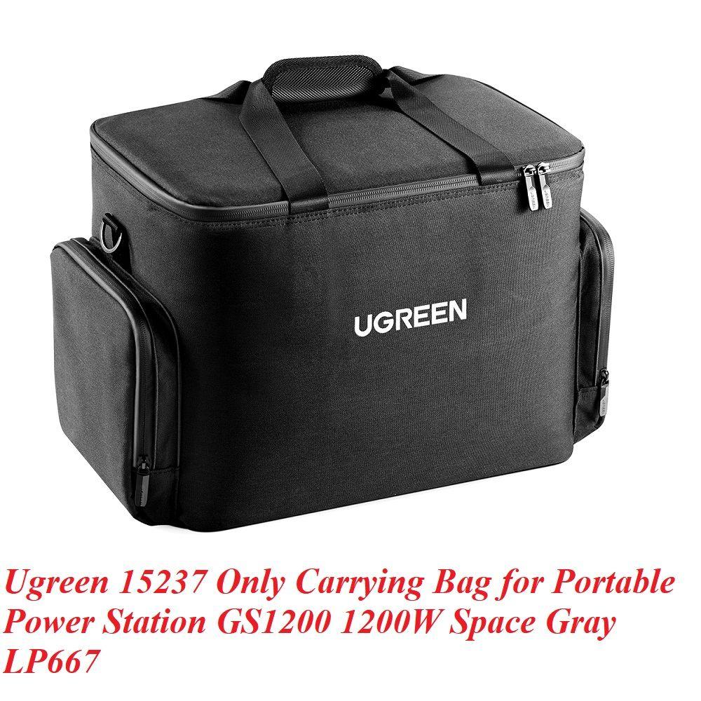 Ugreen UG15237LP667TK Màu đen chỉ có Túi đựng riêng cho trạm phát điện di động PowerRoam GS1200 1200W cao cấp không bao gồm trạm sạc - HÀNG CHÍNH HÃNG