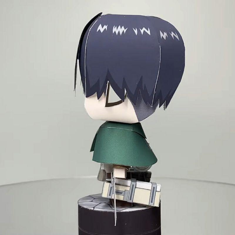 Mô hình giấy anime chibi Levi Ackerman