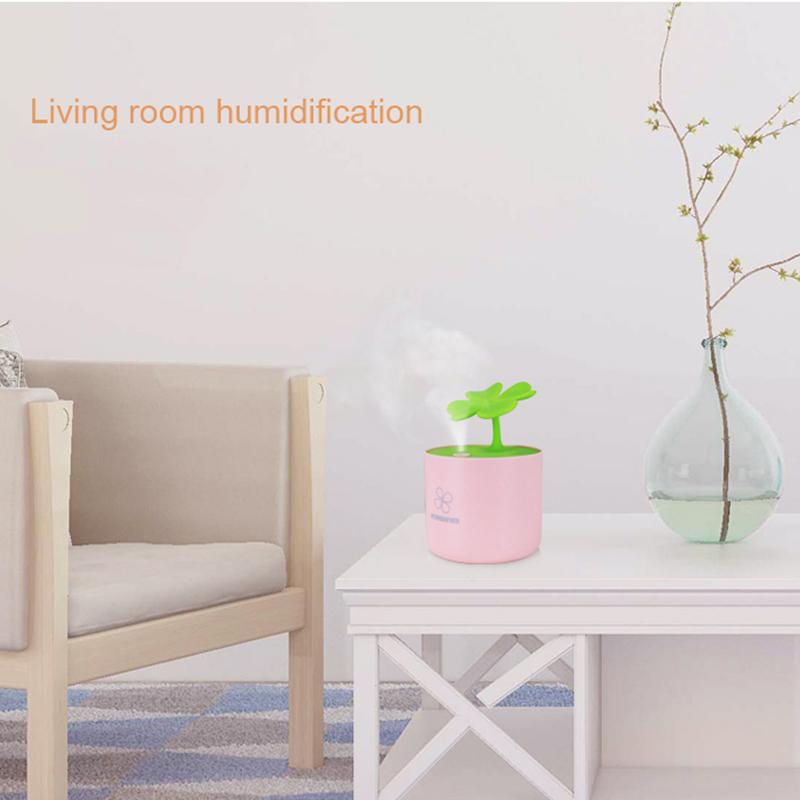 Mới Di Động Mini Dễ Thương Máy Phun Sương Tạo Ẩm Khuếch Tán Tinh Dầu Nhà Xông Tinh Dầu Phun Sương Tạo Phun Sương Tạo Ẩm Hình Ếch Con USB Sạc Máy Phun Sương Tạo Độ Ẩm 180Ml