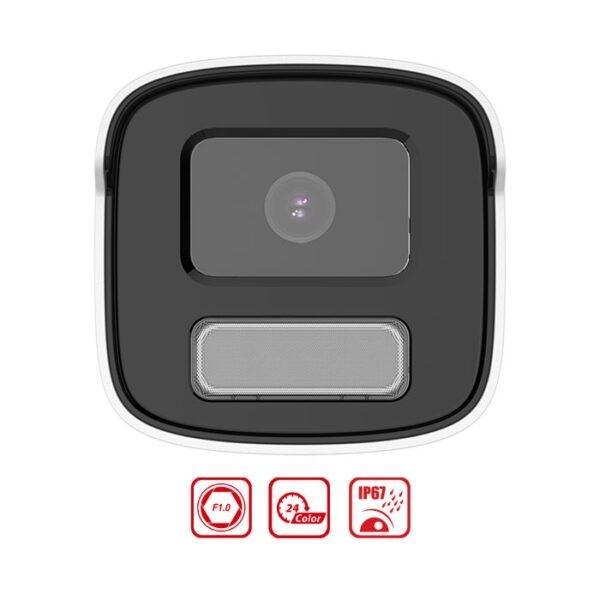 Camera IP HIKVISION  4MP Thân trụ DS-2CD1T47G2-LUF hình ảnh màu sắc 24/7, micro thu âm, trợ sáng ban đêm lên đến 50m ,.-Hàng chính hãng