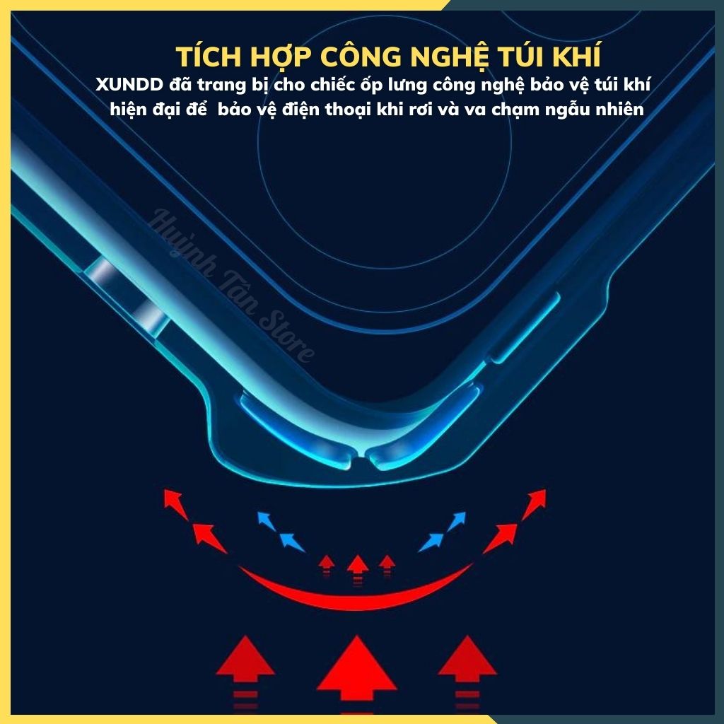 Ốp lưng chống sốc XUNDD cho s10 plus bảo vệ camera - hàng nhập khẩu